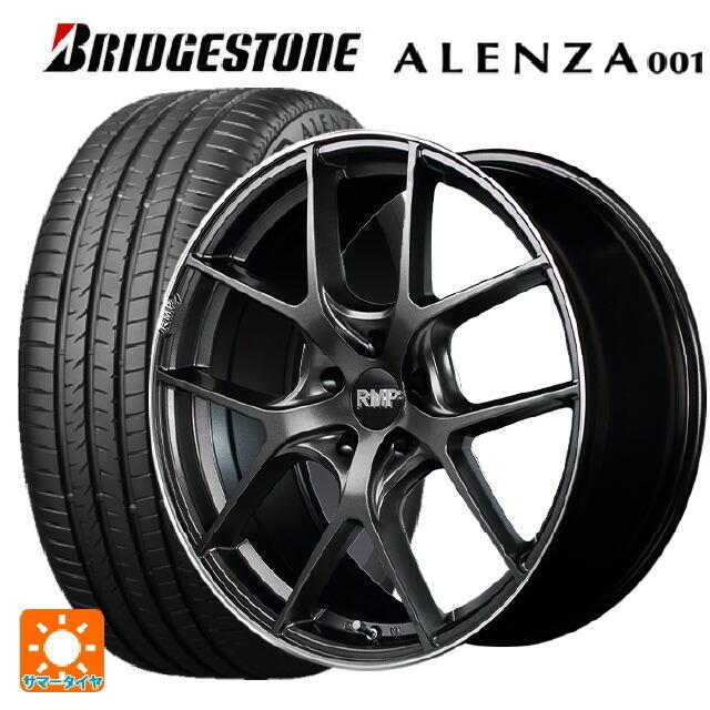 送料無料 サマータイヤホイール 4本セット 235/55R18 100V ブリヂストン アレンザ001 正規品 # エムアイディー MID エクスクル