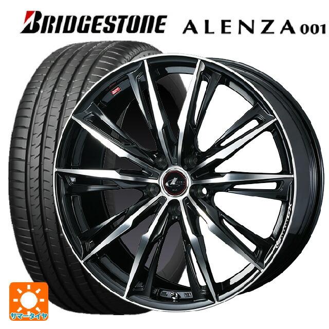 ALENZA - 貨物輸送無料 サマータイヤホイール 4本仕掛ける 235/65R18 106V ブリヂストン アレンザ001 置き目品 ウェッズ レオニス GX 18-8J 車、バイク、自転車-自動車