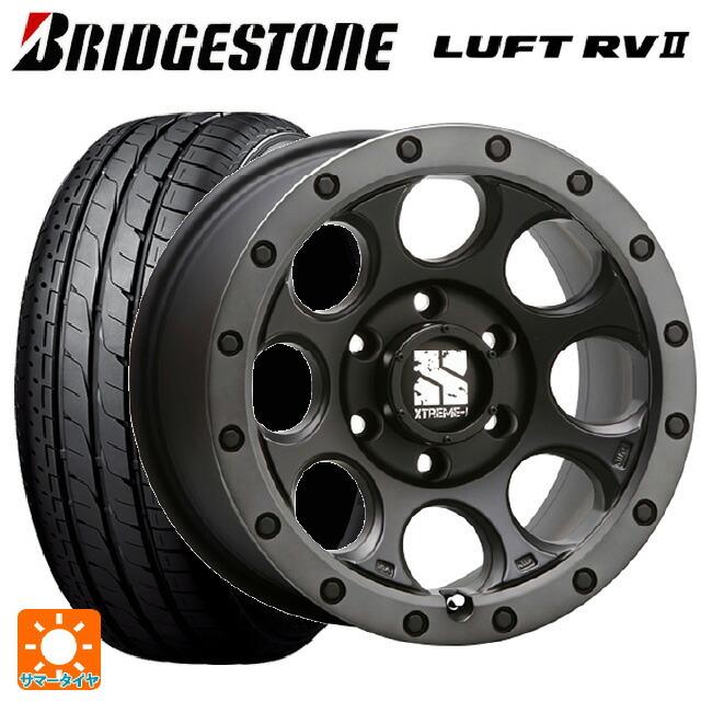 送料無料 サマータイヤホイール 4本セット 205/60R16 92H ブリヂストン ルフトRV2(日本製) 正規品 # エムエルジェイ エクストリー