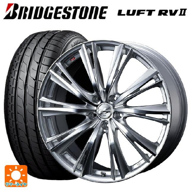 送料無料 サマータイヤホイール 4本セット 205/60R16 92H ブリヂストン ルフトRV2(日本製) 正規品 # ウェッズ レオニス WX 1