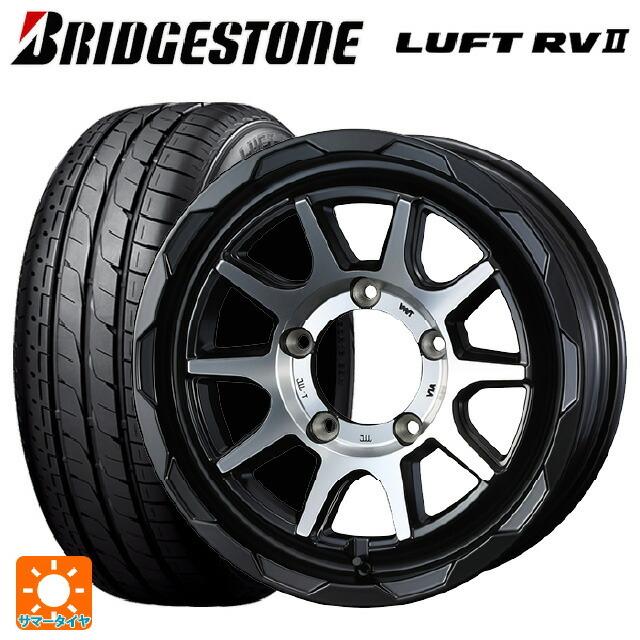 送料無料 サマータイヤホイール 4本セット 215/65R16 98H ブリヂストン ルフトRV2(日本製) 正規品 # ウェッズ マッドヴァンス06