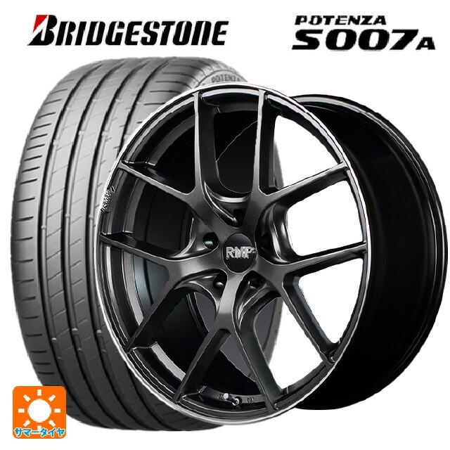送料無料 サマータイヤホイール 4本セット 225/45R19 96Y XL ブリヂストン ポテンザ S007A 正規品 エムアイディー MID エク