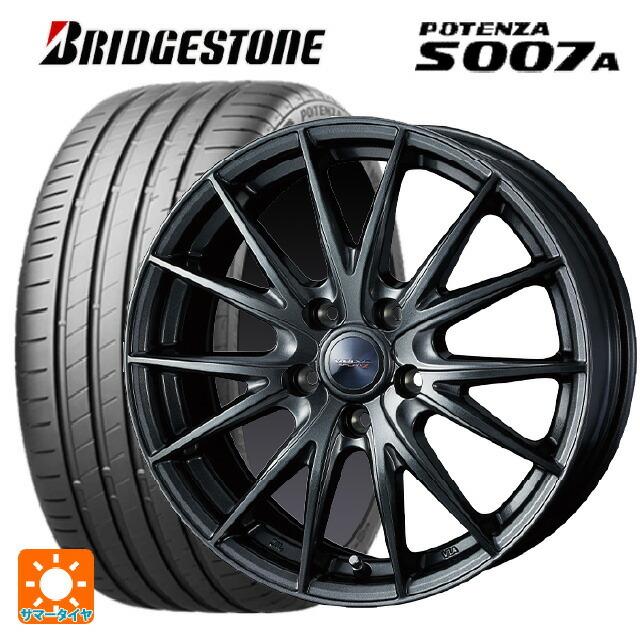 送料無料 サマータイヤホイール 4本セット 235/35R19 91Y XL ブリヂストン ポテンザ S007A 正規品 ウェッズ ヴェルバ スポルト