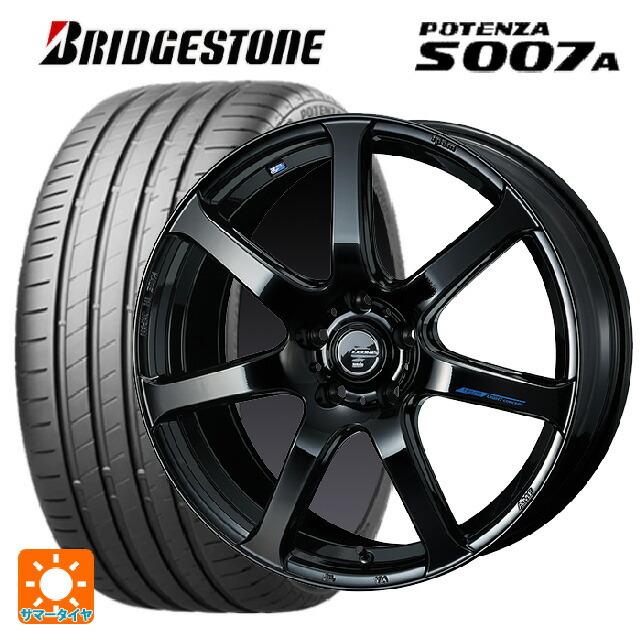 送料無料 サマータイヤホイール 4本セット 245/40R19 98Y XL ブリヂストン ポテンザ S007A 正規品 ウェッズ レオニス ナヴィア