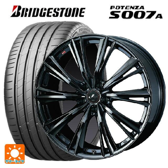 送料無料 サマータイヤホイール 4本セット 245/40R20 99Y XL ブリヂストン ポテンザ S007A 正規品 ウェッズ レオニス WX 2