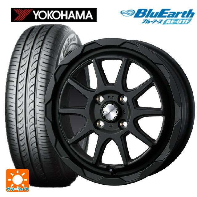 送料無料 サマータイヤホイール 4本セット 185/55R16 83V ヨコハマ ブルーアース AE01F ウェッズ マッドヴァンス06 16-6J