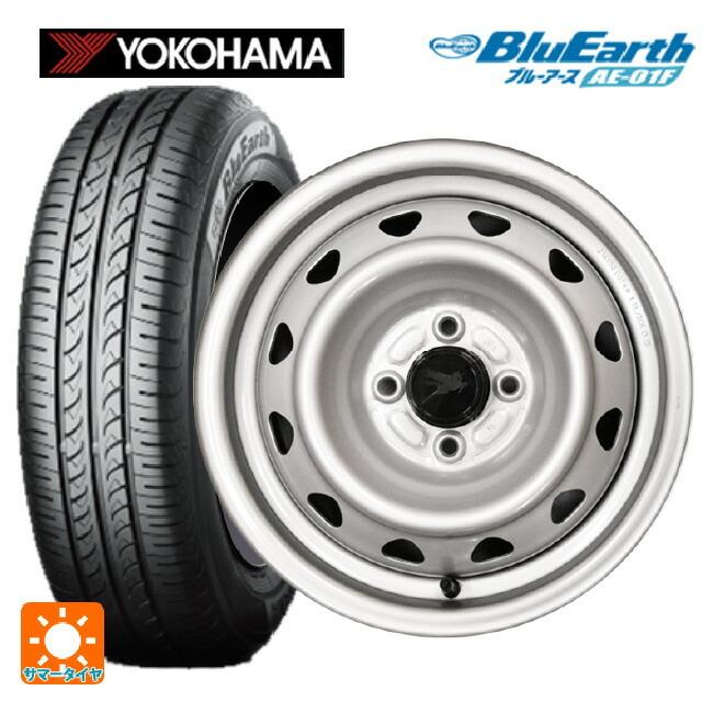 BluEarth - 貨物輸送無料 サマータイヤホイール 4本仕掛ける 175/65R14 82S ヨコハマ 青碧地びた AE01F ウェッズ キャロウィン パソコン504S 14 夏タイヤ、ホイールセット-自動車