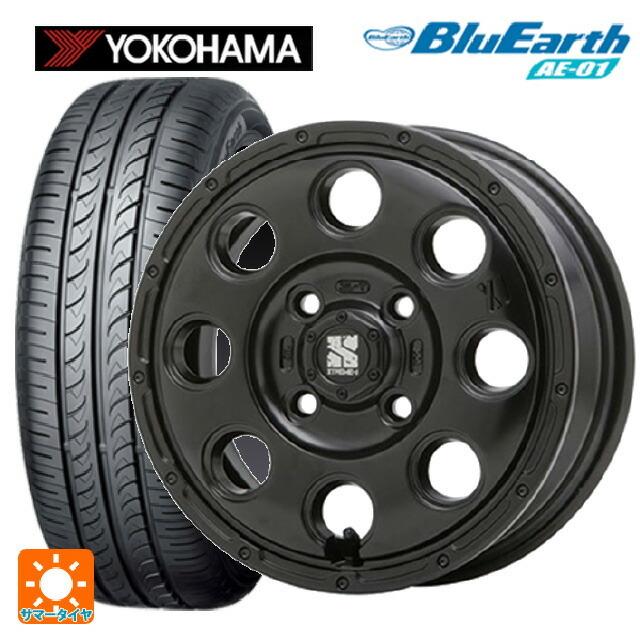 送料無料 サマータイヤホイール 4本セット 165/55R14 72V ヨコハマ ブルーアース AE01 エムエルジェイ エクストリームJ KK03