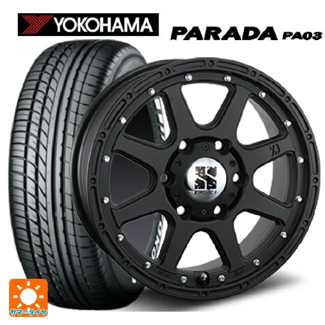 送料無料 サマータイヤホイール 4本セット 215/65R16 109/107S ヨコハマ パラダ PA03 ホワイトレター エムエルジェイ エクスト