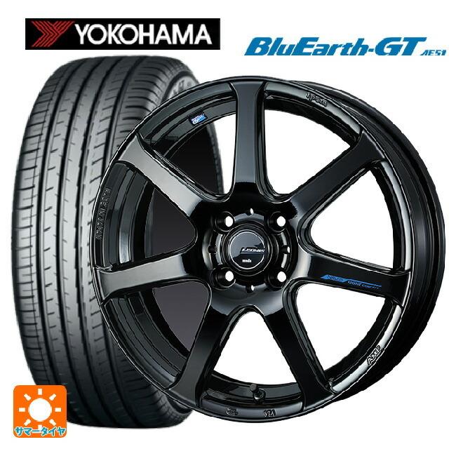 送料無料 サマータイヤホイール 4本セット 195/50R16 88V XL ヨコハマ ブルーアースGT AE51 # ウェッズ レオニス ナヴィア0