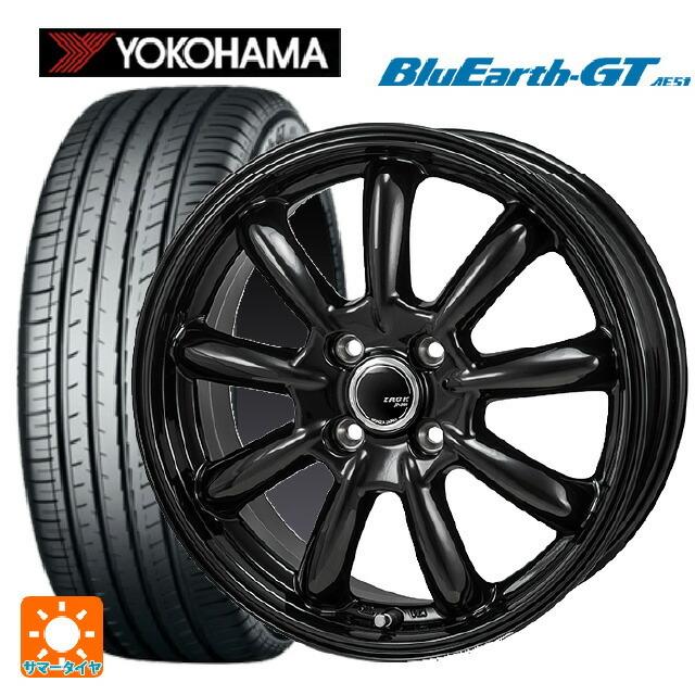 送料無料 サマータイヤホイール 本セット 165/55R15 75V ヨコハマ ブルーアースGT AE51 ジャパン三陽 ザック JP209 15-4.5J