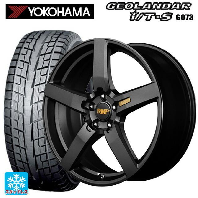 GEOLANDAR I/T-S G073 - 貨物輸送無料 スタッドレスタイヤホイール 4本仕掛ける 2025年製 215/60R17 96Q ヨコハマ ジオランダー ITS G073 置き目品 エムアイ 車、バイク、自転車-冬タイヤ、ホイールセット