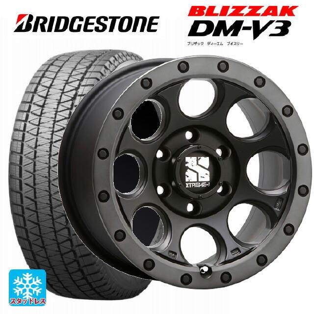 送料無料 スタッドレスタイヤホイール 4本セット 225/65R18 103Q ブリヂストン ブリザック DMV3 正規品 # エムエルジェイ エクス