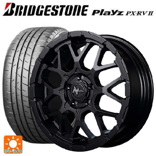 送料無料 サマータイヤホイール 4本セット 205/60R16 92H ブリヂストン プレイズ PX-RV2 正規品 エムアイディー ナイトロパワー