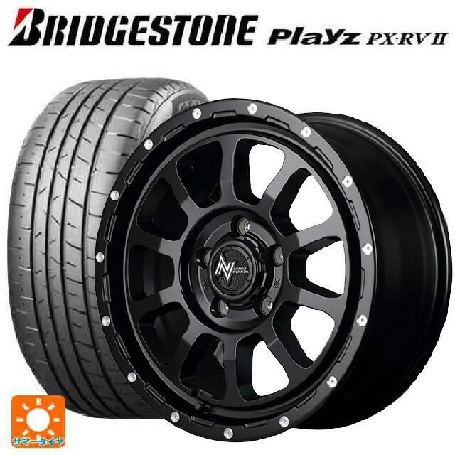 送料無料 サマータイヤホイール 4本セット 205/60R16 92H ブリヂストン プレイズ PX-RV2 正規品 エムアイディー ナイトロパワー