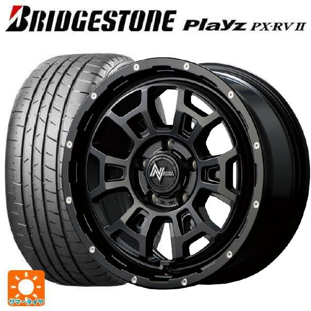 送料無料 サマータイヤホイール 4本セット 215/45R17 91W XL ブリヂストン プレイズ PX-RV2 正規品 エムアイディー ナイトロパ