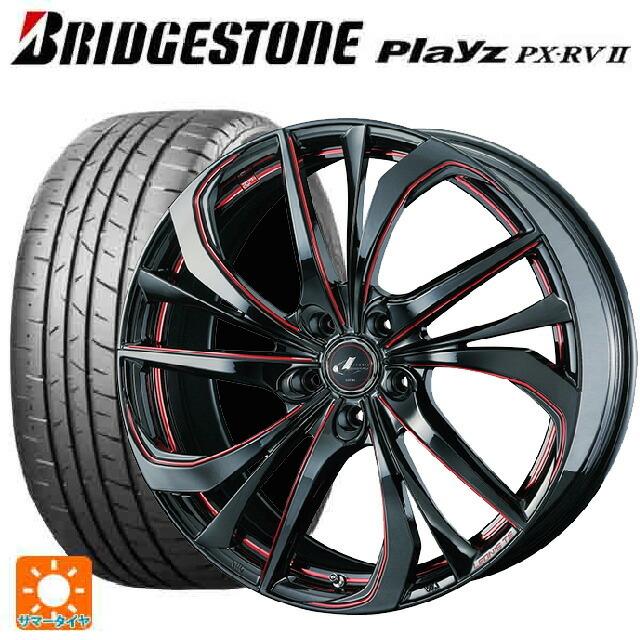 送料無料 サマータイヤホイール 4本セット 225/45R19 96W XL ブリヂストン プレイズ PX-RV2 正規品 ウェッズ レオニス TE