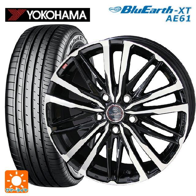 送料無料 サマータイヤホイール 4本セット 225/50R18 95V ヨコハマ ブルーアースXT AE61 共豊 スマック クレスト 18-7J