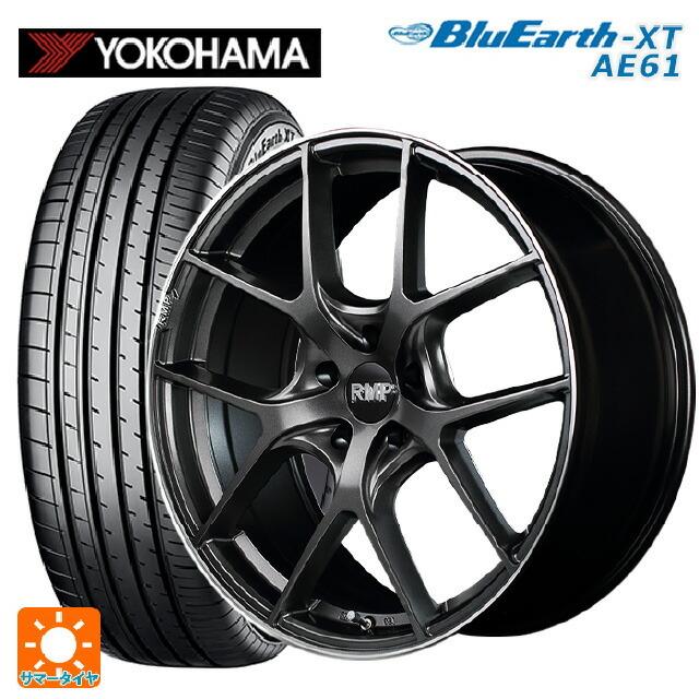 送料無料 サマータイヤホイール 4本セット 215/55R17 94V ヨコハマ ブルーアースXT AE61 エムアイディー MID エクスクルーシブ