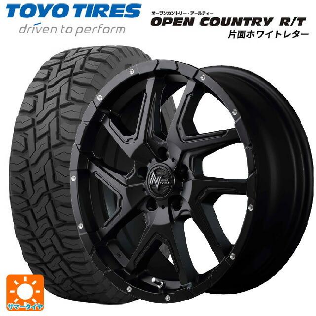 送料無料 サマータイヤホイール 4本セット 225/60R18 100Q トーヨー オープンカントリー RT ホワイトレター エムアイディー ナイトロ