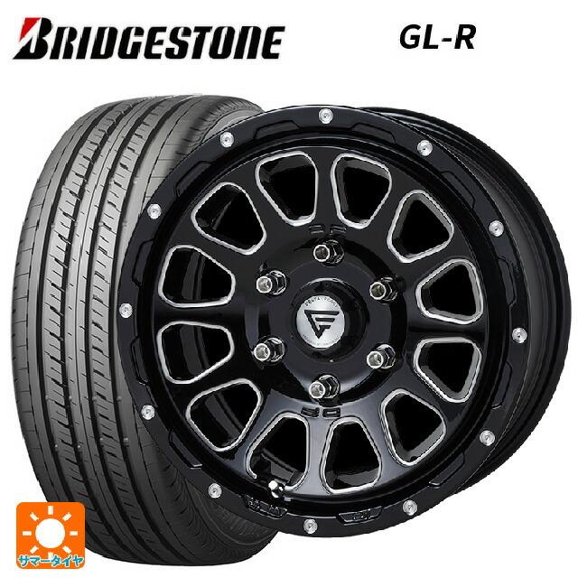 送料無料 サマータイヤホイール 4本セット 215/65R16 109/107R ブリヂストン GL-R 正規品 エクシズルライン デルタフォース オ