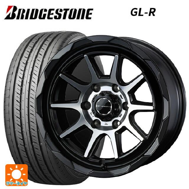 送料無料 サマータイヤホイール 4本セット 215/65R16 109/107R ブリヂストン GL-R 正規品 ウェッズ マッドヴァンス06 16-