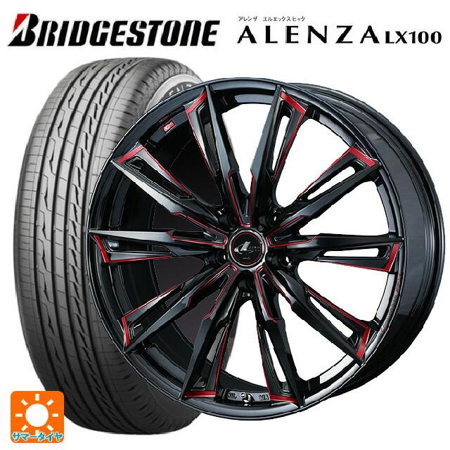 送料無料 サマータイヤホイール 4本セット 215/60R17 96H ブリヂストン アレンザLX100 正規品 # ウェッズ レオニス GX 17-