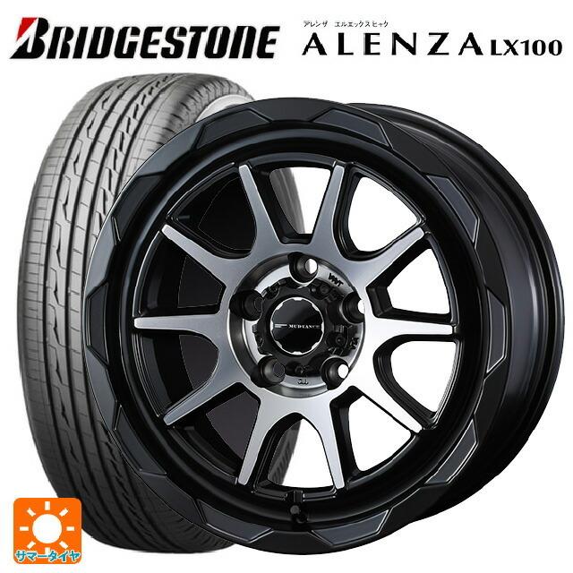 ALENZA - 貨物輸送無料 サマータイヤホイール 4本仕掛ける 215/60R17 96H ブリヂストン アレンザLX100 置き目品 # ウェッズ マッドヴァンス06 1 自動車-夏タイヤ、ホイールセット-タイヤ、ホイール
