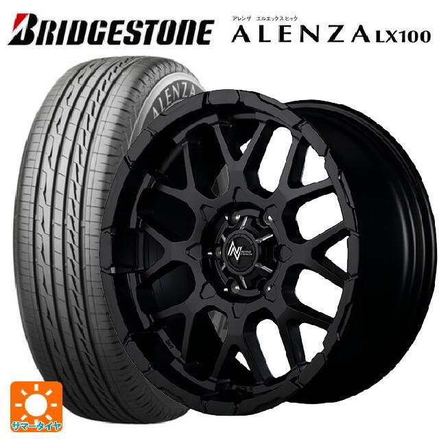 送料無料 サマータイヤホイール 4本セット 265/70R17 115S ブリヂストン アレンザLX100 正規品 # エムアイディー ナイトロパワー