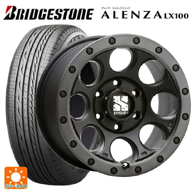 送料無料 サマータイヤホイール 4本セット 215/50R18 92V ブリヂストン アレンザLX100 正規品 エムエルジェイ エクストリームJ X