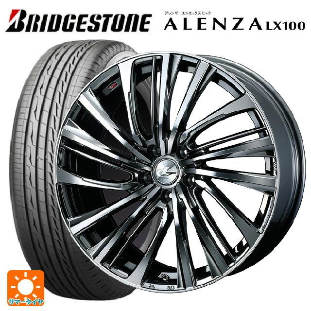 送料無料 サマータイヤホイール 4本セット 235/65R18 106S ブリヂストン アレンザLX100 正規品 # ウェッズ レオニス FS 18