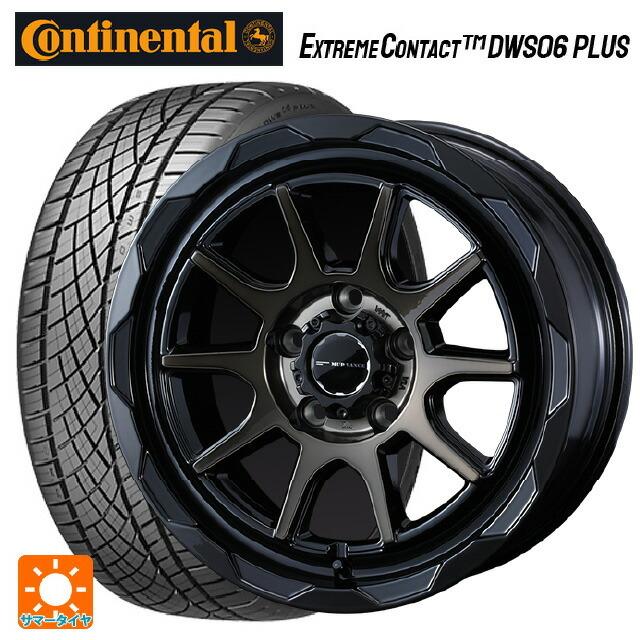 送料無料 サマータイヤホイール 4本セット 215/55R17 94W コンチネンタル エクストリームコンタクト DWS06プラス 正規品 ウェッズ