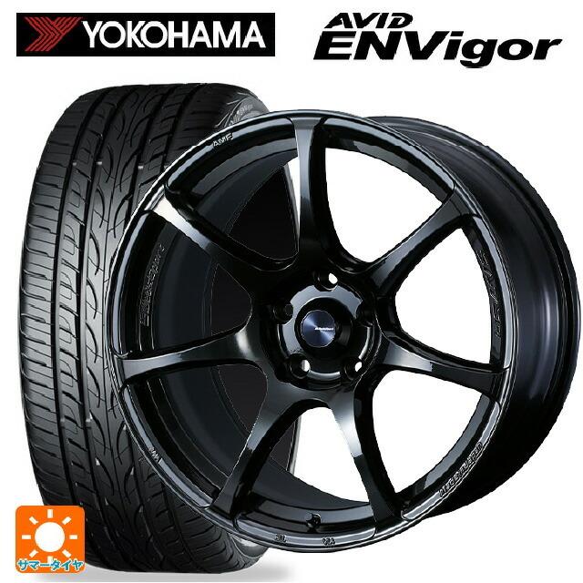 送料無料 サマータイヤホイール 4本セット 225/50R18 99W ヨコハマ エービット エンビガー S321 ウェッズ ウェッズスポーツ SA7