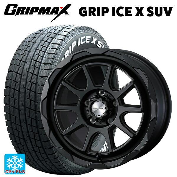 送料無料 スタッドレスタイヤホイール 4本セット 2022年製 265/70R17 115T グリップマックス グリップアイスX SUV ホワイトレタ