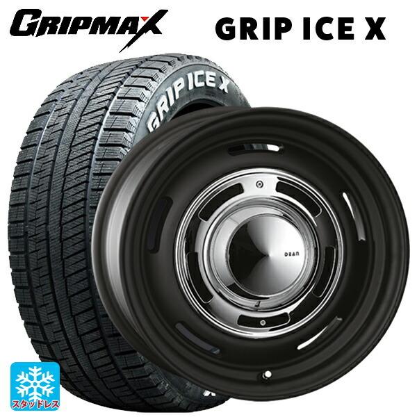 送料無料 スタッドレスタイヤホイール 4本セット 165/65R14 79Q グリップマックス グリップアイスX ホワイトレター # クリムソン ディ