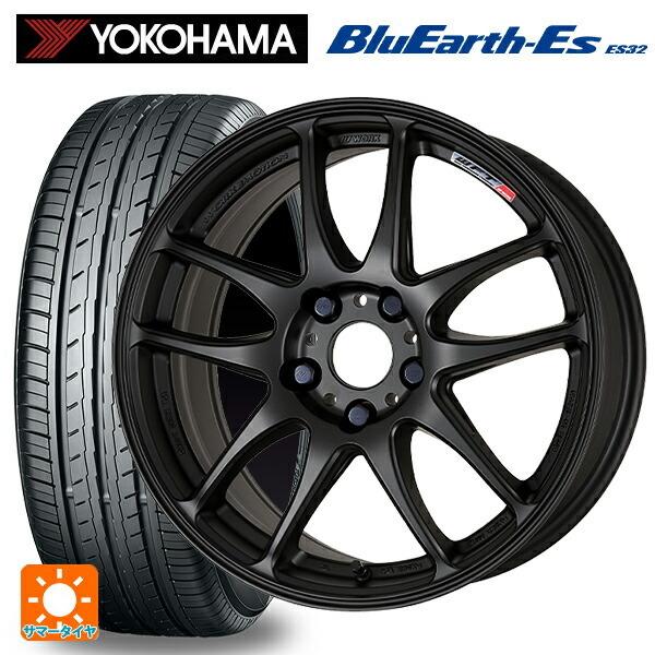 送料無料 サマータイヤホイール 4本セット 215/45R18 93W ヨコハマ ブルーアースEs ES32 ワーク エモーション CR極 18-7.