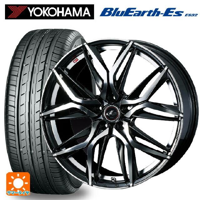BluEarth - 貨物輸送無料 サマータイヤホイール 4本仕かける 235/45R17 97V ヨコハマ 青味地びたEs ES32 ウェッズ レオニス LM 17-7J