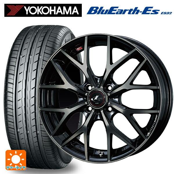 BluEarth - 貨物輸送無料 サマータイヤホイール 4本仕かける 165/50R16 75V ヨコハマ 青味地びたEs ES32 ウェッズ レオニス MX 16-5J