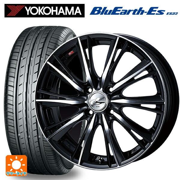 BluEarth - 貨物輸送無料 サマータイヤホイール 4本仕かける 195/50R16 84V ヨコハマ 青味地びたEs ES32 # ウェッズ レオニス WX 16-6J