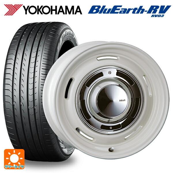 BluEarth - 貨物輸送無料 サマータイヤホイール 4本仕かける 185/65R15 88H ヨコハマ 青味地びた RV03 クリムソン ディーン クロスカントリー 15