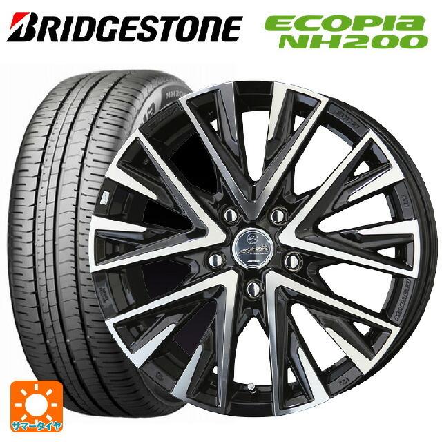 送料無料 サマータイヤホイール 4本セット 195/55R16 87V ブリヂストン エコピア NH200 正規品 共豊 スマック レジーナ 16-6