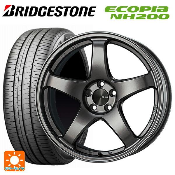 送料無料 サマータイヤホイール 4本セット 215/50R17 91V ブリヂストン エコピア NH200 正規 エンケイ パフォーマンスライン PF