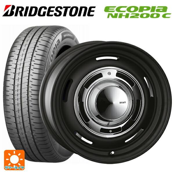 送料無料 サマータイヤホイール 4本セット 175/55R15 77V ブリヂストン エコピア NH200C 正規品 クリムソン ディーン クロスカン