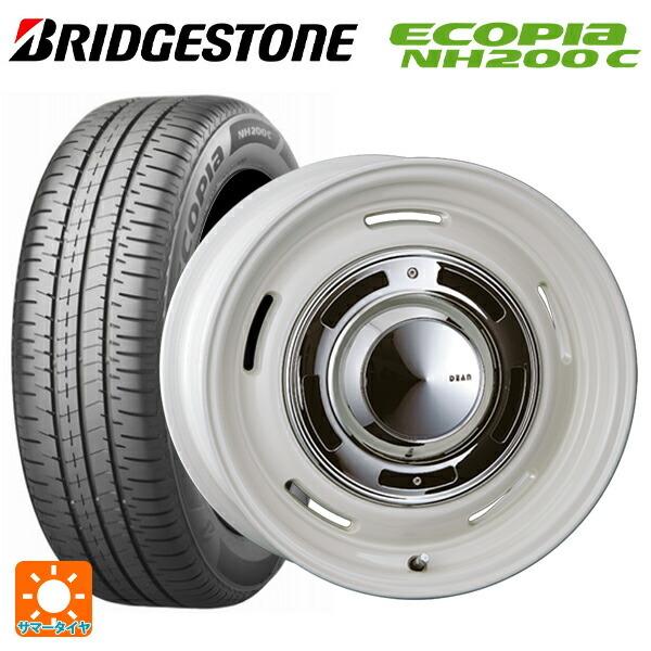 送料無料 サマータイヤホイール 4本セット 175/55R15 77V ブリヂストン エコピア NH200C 正規品 クリムソン ディーン クロスカン