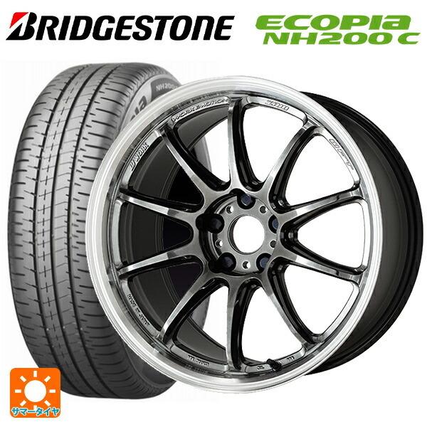送料無料 サマータイヤホイール 4本セット 185/60R16 86H ブリヂストン エコピア NH200C 正規品 ワーク エモーション ZR10