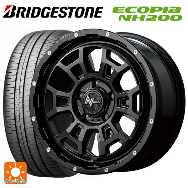 送料無料 サマータイヤホイール 4本セット 225/45R17 94W XL ブリヂストン エコピア NH200 正規品 エムアイディー ナイトロパワ