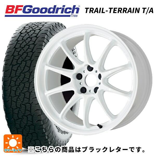 送料無料 サマータイヤホイール 4本セット 235/55R18 104H XL BFグッドリッチ トレイルテレーン T/A ブラックレター 正規品 ワ