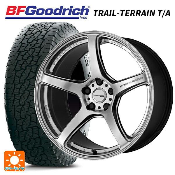 送料無料 サマータイヤホイール 4本セット 225/65R17 102T BFグッドリッチ トレイルテレーン T/A ホワイトレター 正規品 ワーク