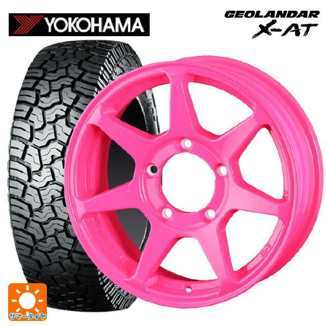 送料無料 サマータイヤホイール 4本セット 215/70R16 100/97Q ヨコハマ ジオランダー X-AT G016 ブラックレター 正規品 #