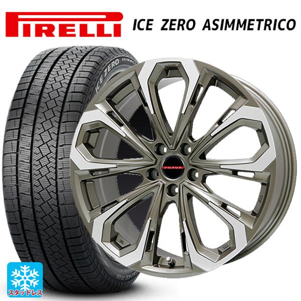 215/60R17 PIRELLI アイスアシンメトリコ○GYLEホイル付き4本